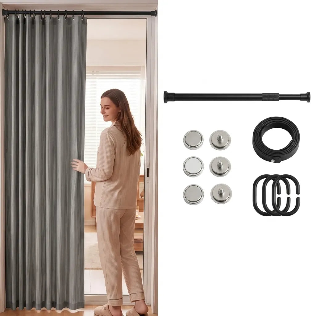 Magnetisch Vouwdeurgordijn