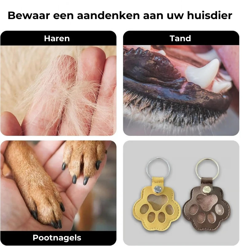 ForeverPaw™ Gedenk sleutelhanger