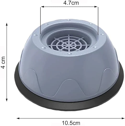 SilentSpin™ Trillingsdempers (8 Stuks)
