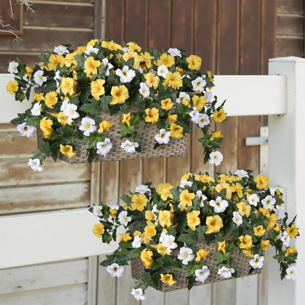 Kunstmatige Petunia's (2 Stuks)