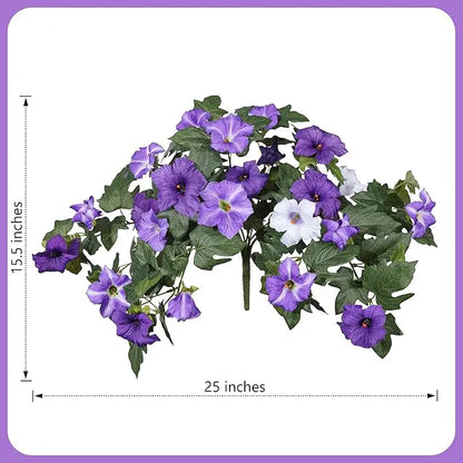 Kunstmatige Petunia's (2 Stuks)