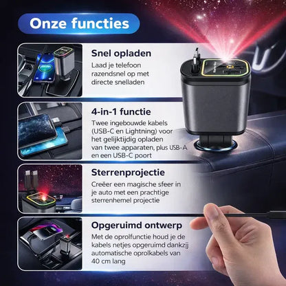DriveCharge™ 4-in-1 Oplader