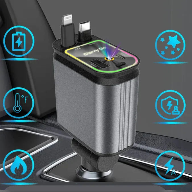 DriveCharge™ 4-in-1 Oplader