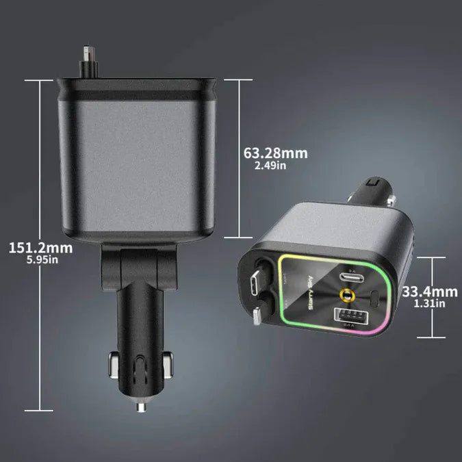 DriveCharge™ 4-in-1 Oplader