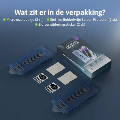 Stof- en Bubbelvrije Screen Protector