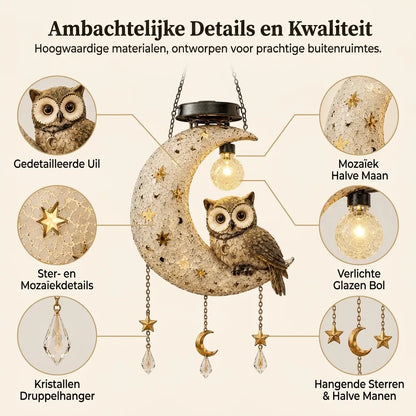 MoonOwl Solar Tuinlamp