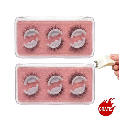 LashEase Zelfklevende Wimpers (1+1 Gratis)