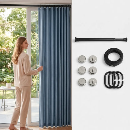 Magnetisch Vouwdeurgordijn