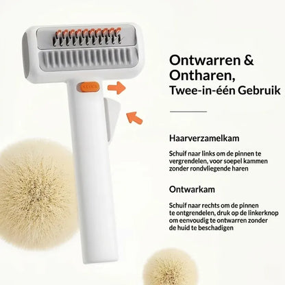 FurEase Pro 2-in-1 Ontklitter