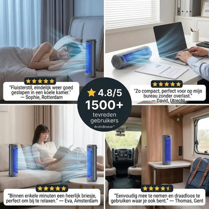 ArcticBreeze™ Draagbare Luchtkoeler