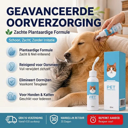 EarEase Oorreiniger voor Honden & Katten