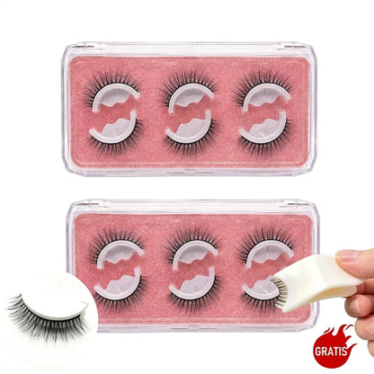 LashEase Zelfklevende Wimpers (1+1 Gratis)