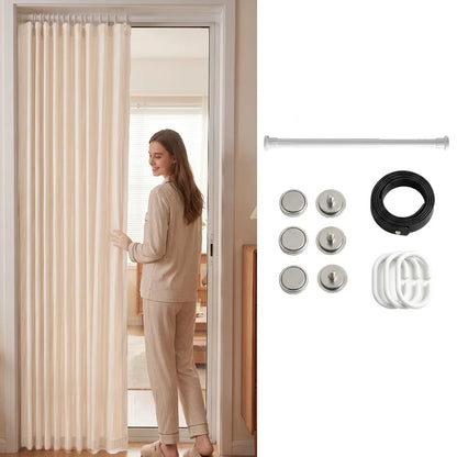 Magnetisch Vouwdeurgordijn