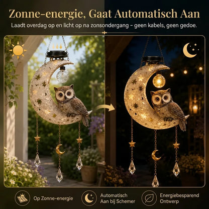 MoonOwl Solar Tuinlamp