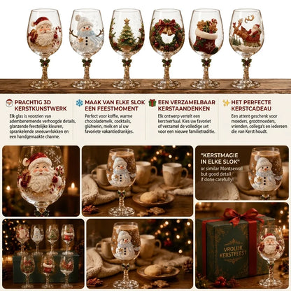 KerstLuxe™ Kerstglazen