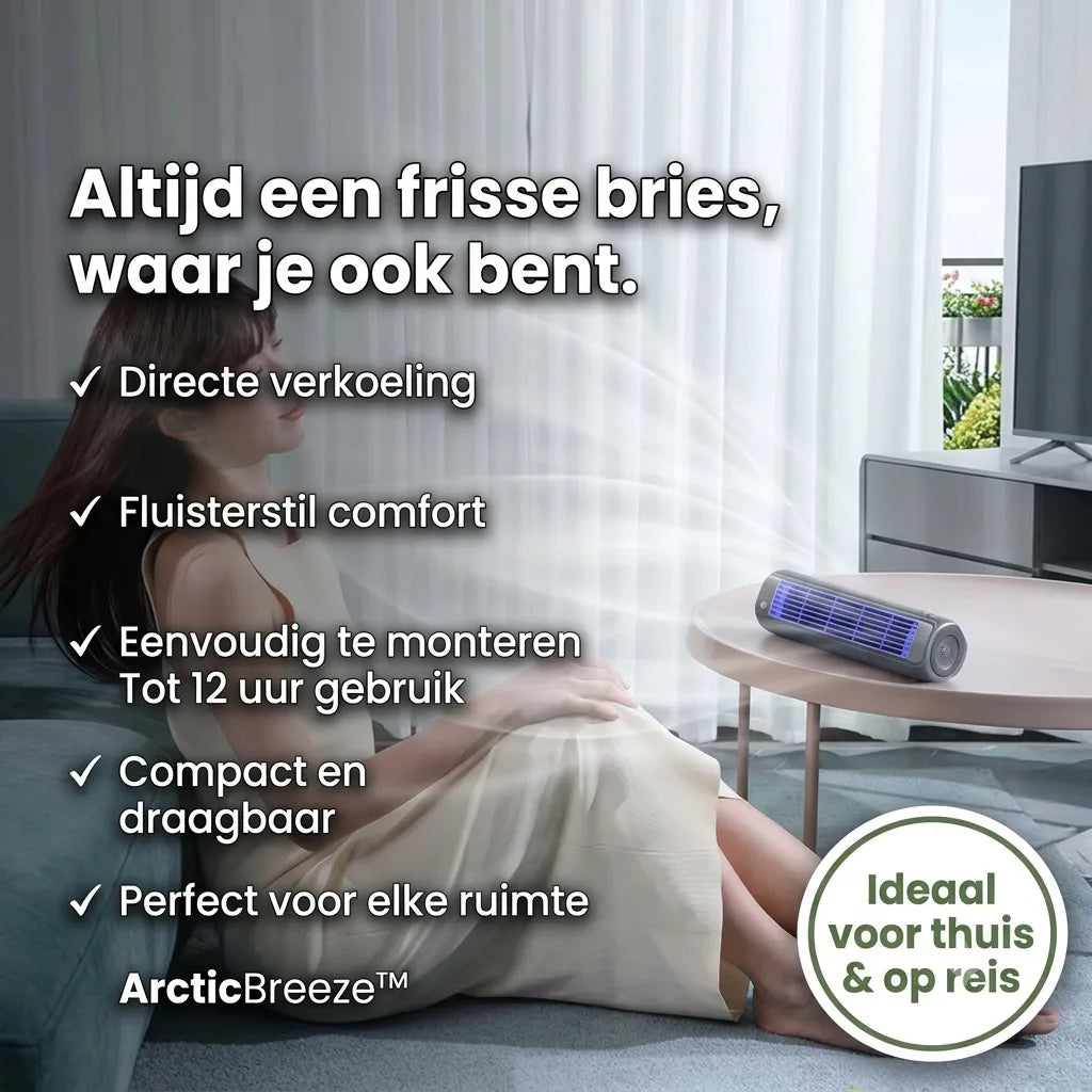 ArcticBreeze™ Draagbare Luchtkoeler