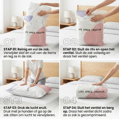 SpaceSave 3D Vacuüm Opbergzakken