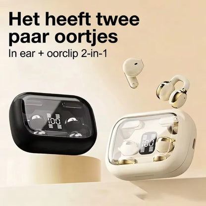 FlexiPods 4-in-1 Draadloze Oordopjes