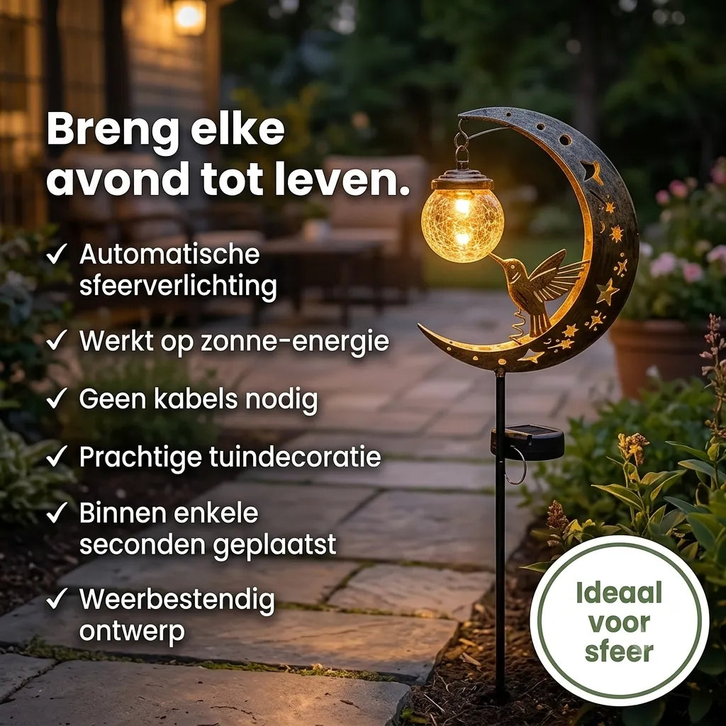 MoonBird™ Solar Tuinlamp
