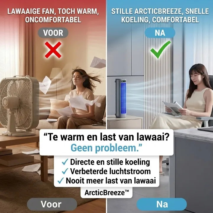 ArcticBreeze™ Draagbare Luchtkoeler