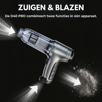 D40 PRO™ Draadloze Auto Stofzuiger