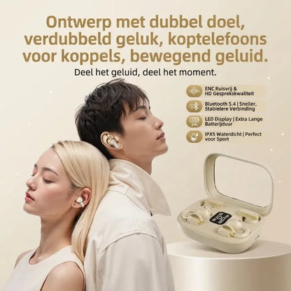 FlexiPods 4-in-1 Draadloze Oordopjes