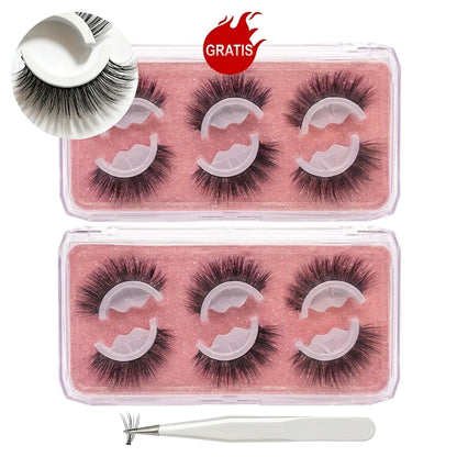 LashEase Zelfklevende Wimpers (1+1 Gratis)