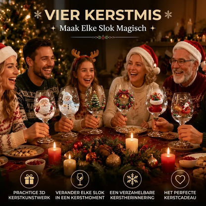 KerstLuxe™ Kerstglazen