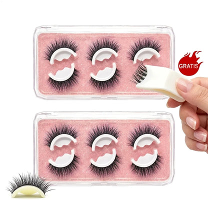 LashEase Zelfklevende Wimpers (1+1 Gratis)
