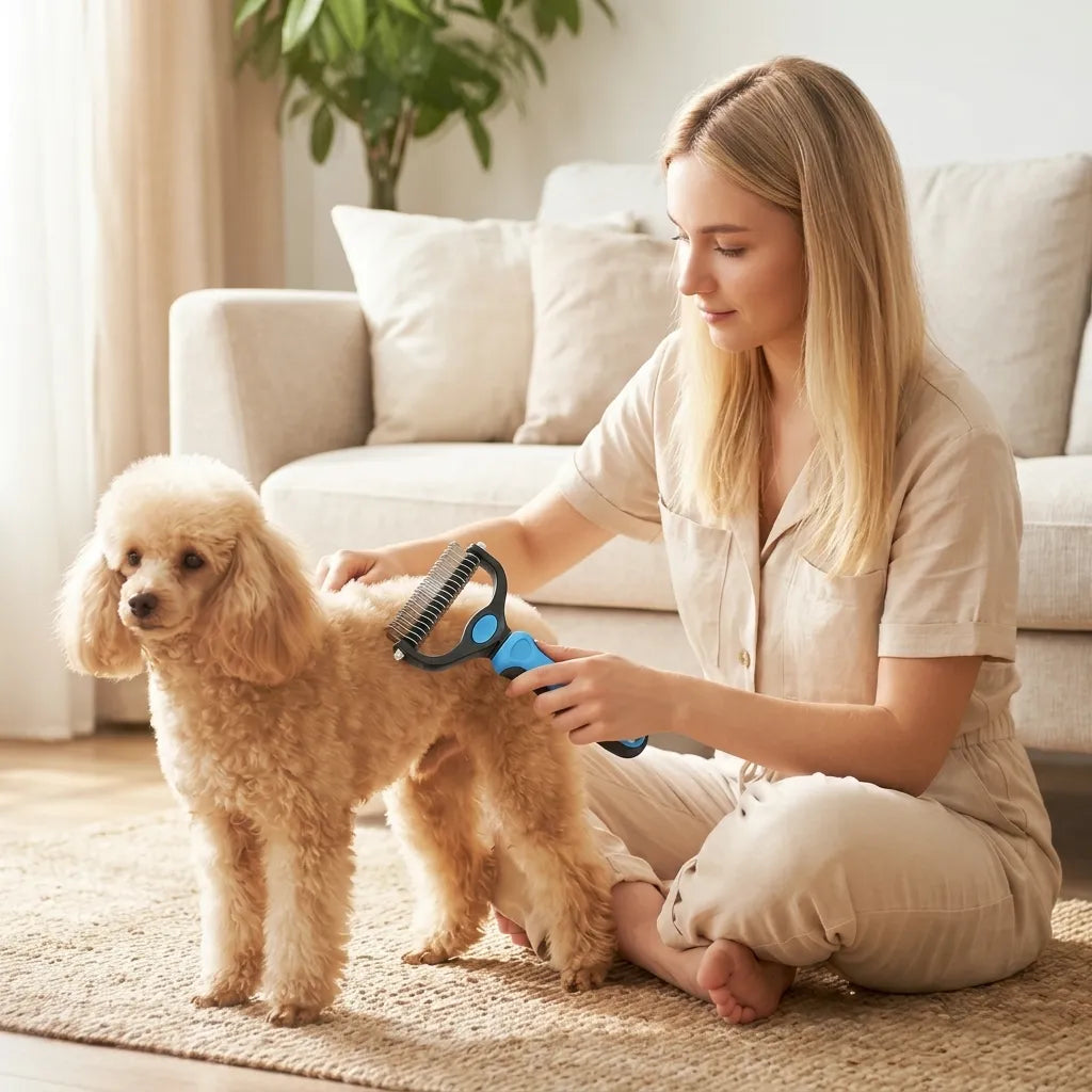 PetGlide™ Dubbelzijdige Ontklitkam