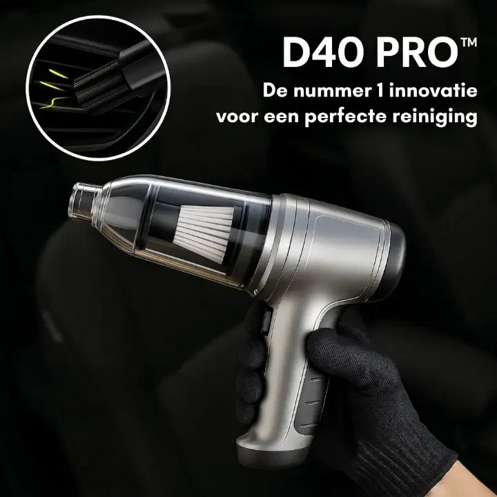 D40 PRO™ Draadloze Auto Stofzuiger