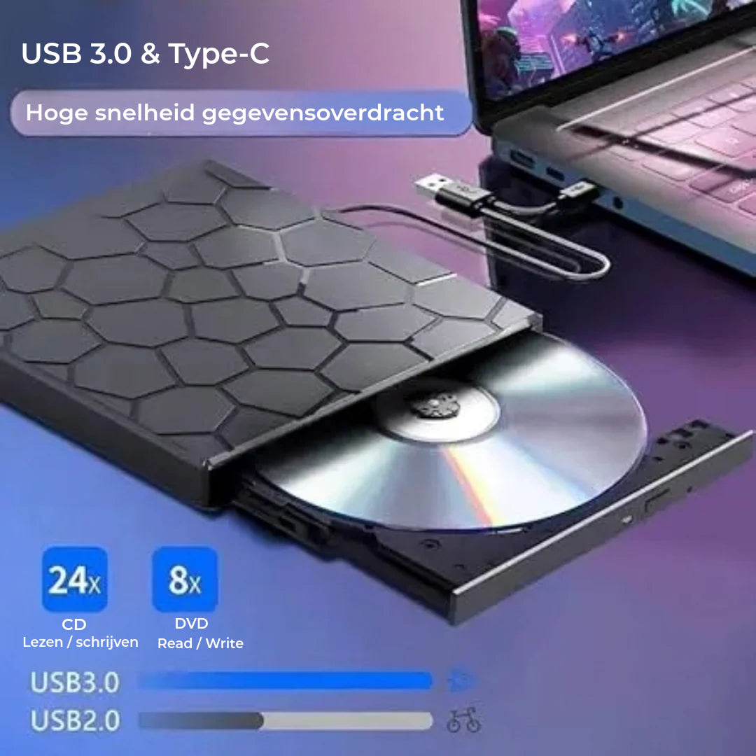 RetroDrive™ 8-in-1 Disc Reader