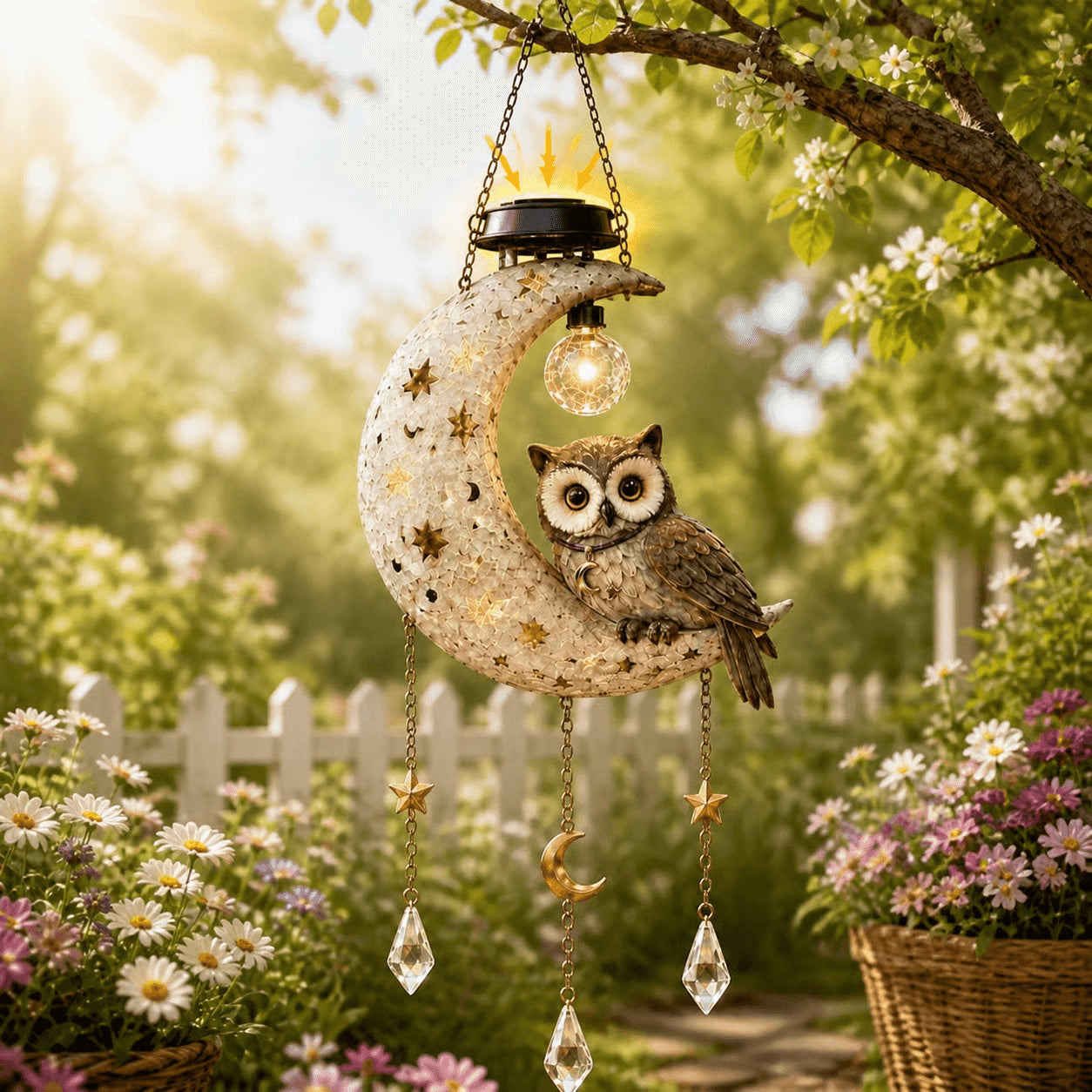 MoonOwl Solar Tuinlamp