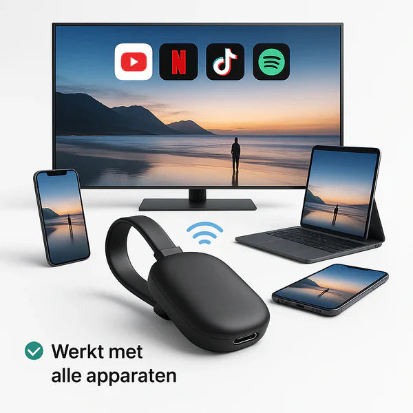 Draadloze Screen Mirroring Adapter