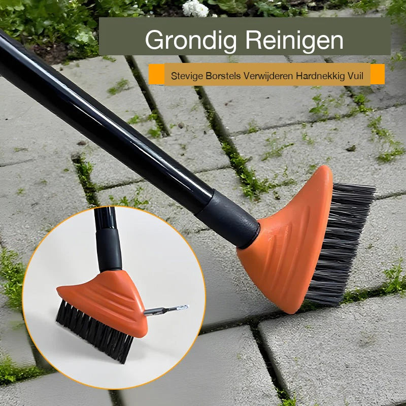GroenVrij | 3-in-1 Voegenborstel