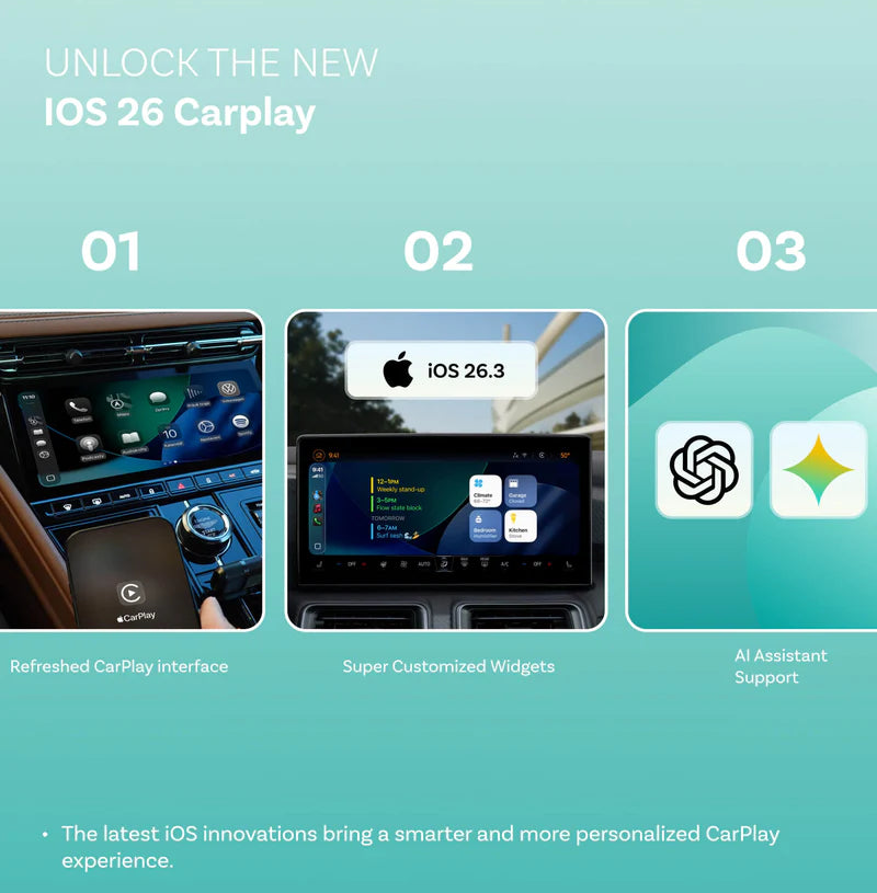 Draadloze CarPlay & Android Auto Adapter